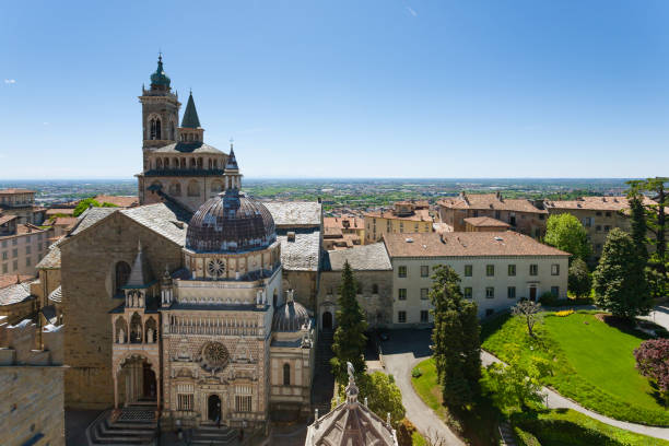 istock Cathedral in Bergamo, Lombardy, Italy 2155908148