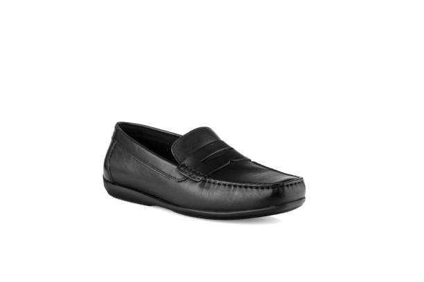 istock men's pair of black moccasins on isolated white background 2155909714