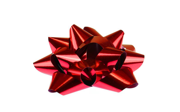 istock red bow isolated on the white background 2155911660