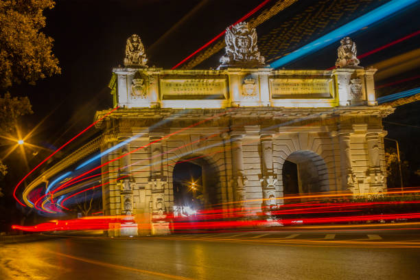 istock Bombs Gate of Floriana, Malta by Night 2155914147