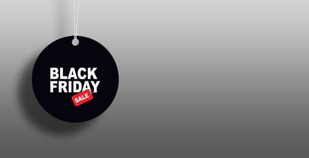 istock Black Friday Tag Isolated Big Sale Logo Design Flat Vector Illustration 2155915432