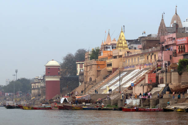 istock Varanasi, India: the holy river ganges with the pilgrim steps 2155924531