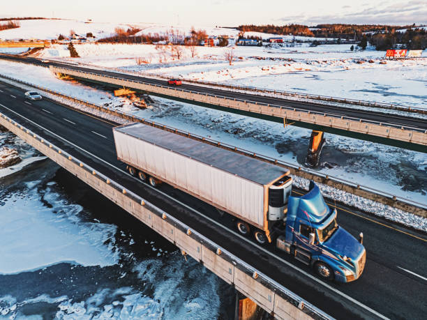 istock Winter Trucking 2155933002
