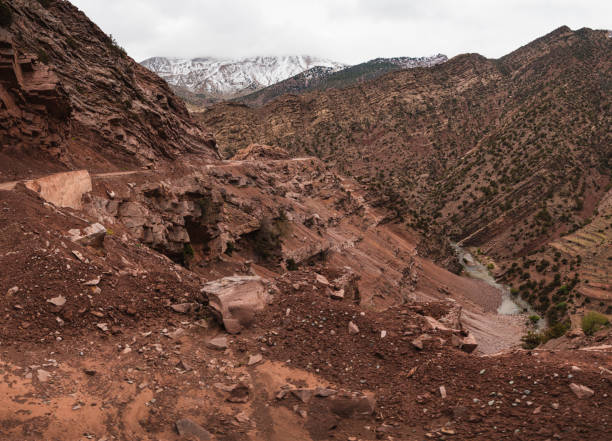 istock Mountain scenery in the Atlas Mountains - Morocco 2155935669