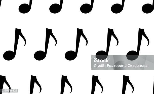Music Notes Seamless Pattern Backdrop Music Note Background Seamless ...