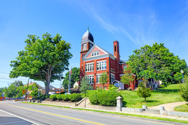 istock Central Falls, Rhode Island City Hall 2155945583