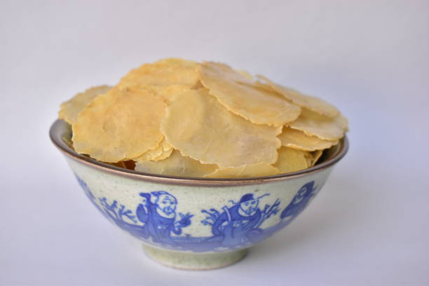 istock Emping blinjo, melinjo or belinjo crackers 2155956805