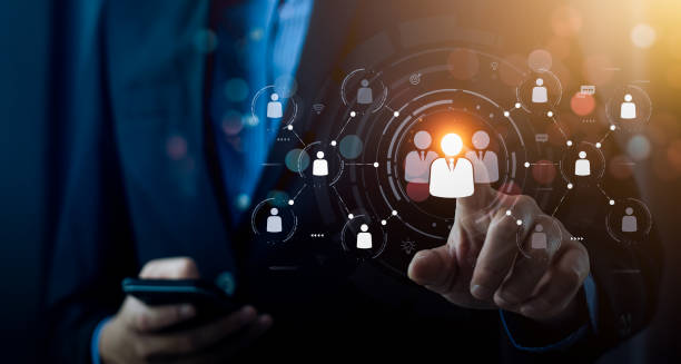 istock HR management concept, is the administration of human resources within an organization, focusing on recruitment, training, conflict resolution, and fostering a productive organizational culture. 2155966125