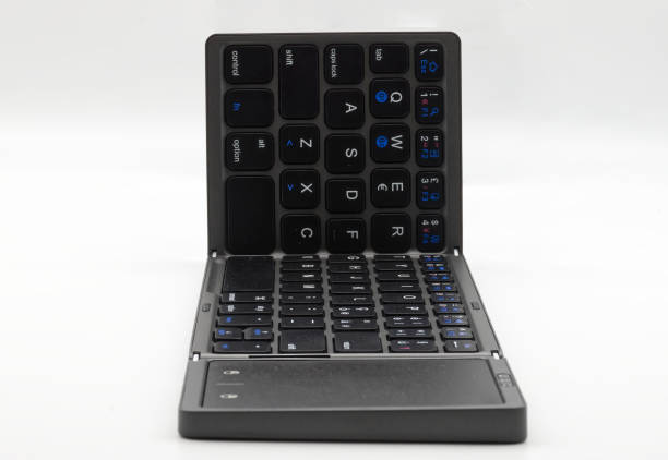 istock Portable keyboard for laptop isolated on white background. 2155971361