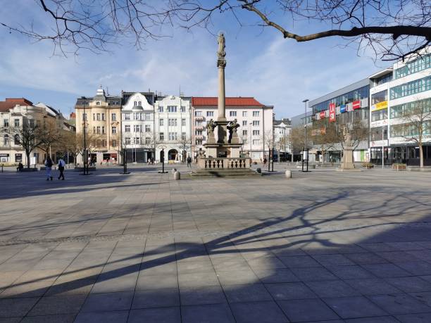 istock old town hall in the Ostrava 2155971586