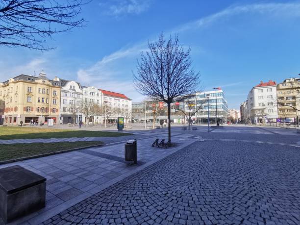 istock old town hall in the Ostrava 2155971590