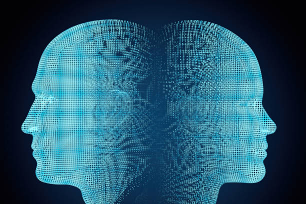 istock Neural Connection Concept with Futuristic Humans 2155981684