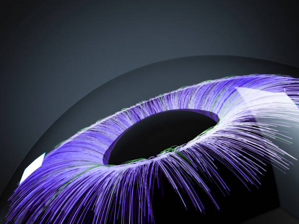 Abstract Digital Futuristic Eye