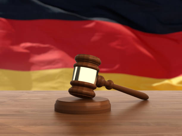 istock Germany flag law gavel justice authority 2155984941