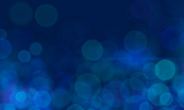 istock Abstract defocused imag. Blue background with glow of light and specular. 2155985829