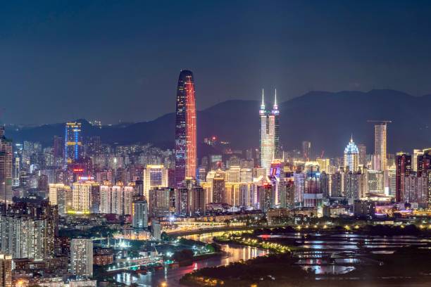 istock Shenzhen City Night 2155988602