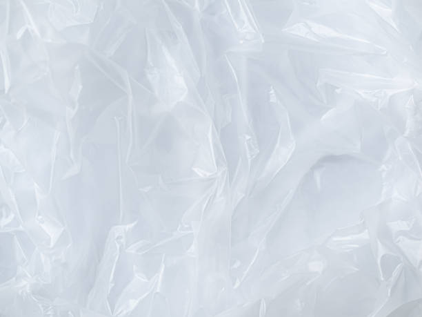 istock White Plastic wrinkle Bag Film 2155989889
