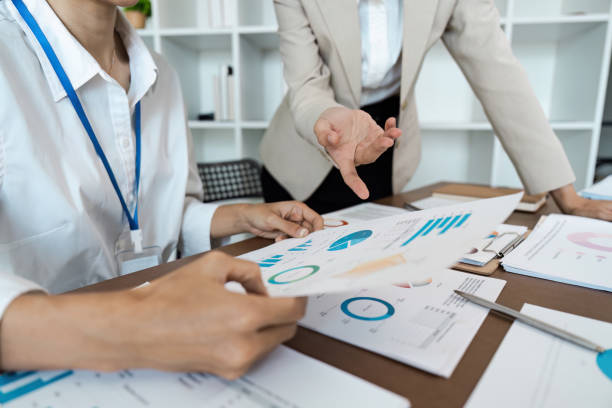 istock Diverse startup young people and partnership brainstorm while meeting project at meeting room 2155993229