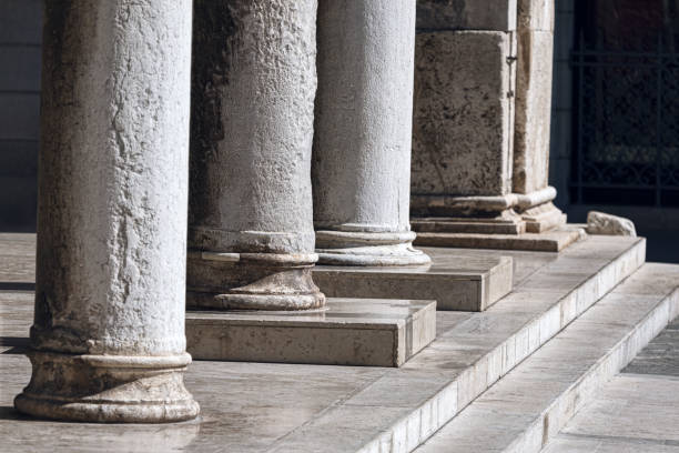 istock Columns of antique temple 2155996241