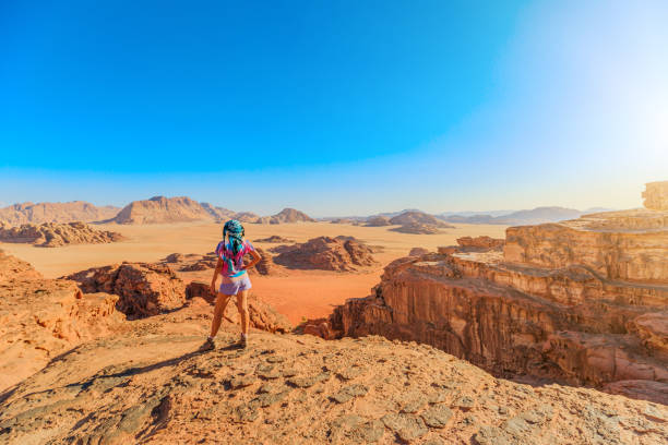 istock Serene sunset at Wadi Rum desert 2156009280