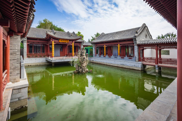 istock Ancient architecture landscape in Shanxi, China 2156015686