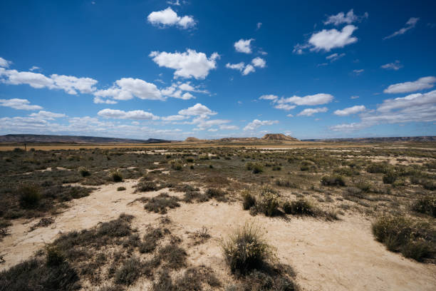 istock Vast Arid Landscape in Las Bardenas Reales, Spain 2156016374