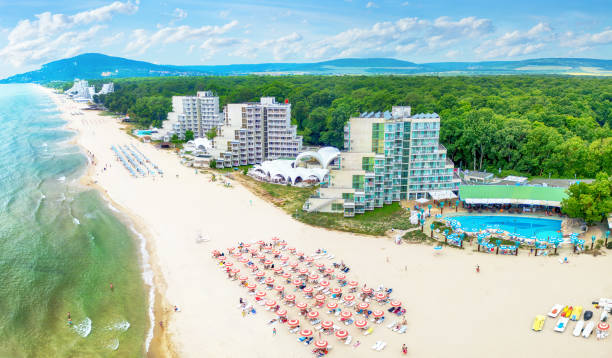 istock Aerial view of coastline in Bulgaria 2156016711