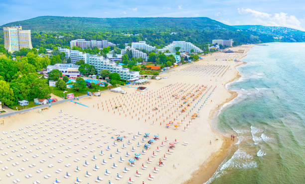 istock Aerial view of coastline in Bulgaria 2156016719