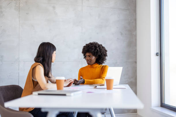 istock Diverse Businesswomen in Strategy Meeting 2156017653