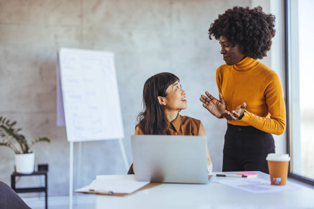 istock Diverse Businesswomen Engaging in a Collaborative Discussion 2156017764