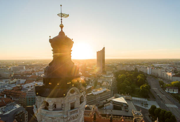 Leipzig City View | Town Hall Tower Leipzig