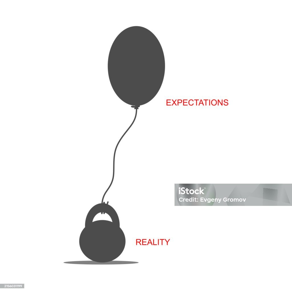 Life Expectations Examples Difference Between Life Expectations And Reality Simple Life ...