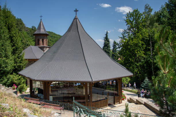 Prislop Monastery is a monastery in Romania located in Hunedoara County, july 2021