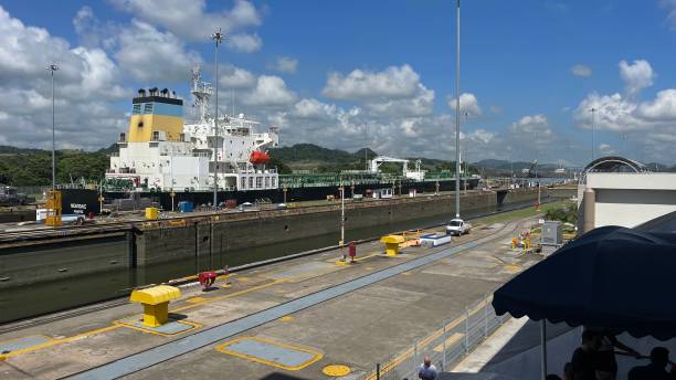 istock Panama Canal in Panama City 2156035239