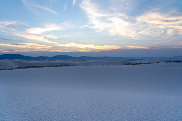 The White Sands National Park in New Mexico, USA