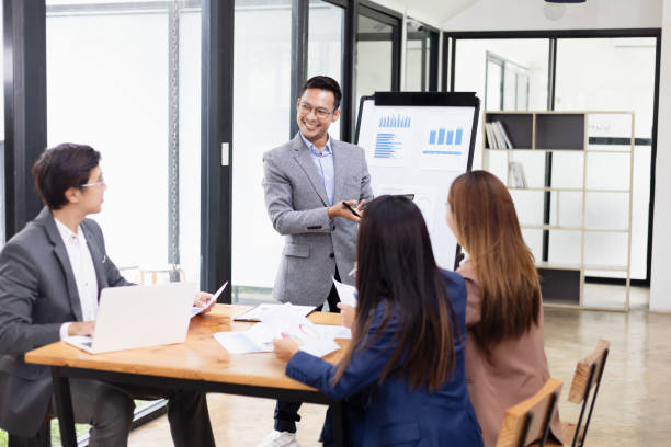 istock Business plans and presentation ideas concept. 2156049613