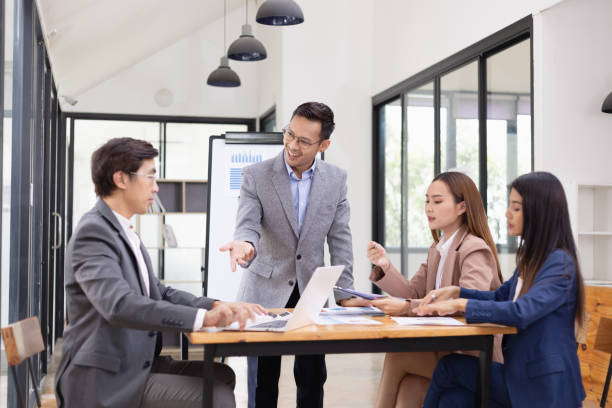 istock Business plans and presentation ideas concept. 2156049616