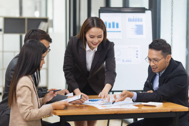 istock Business plans and presentation ideas concept. 2156049656