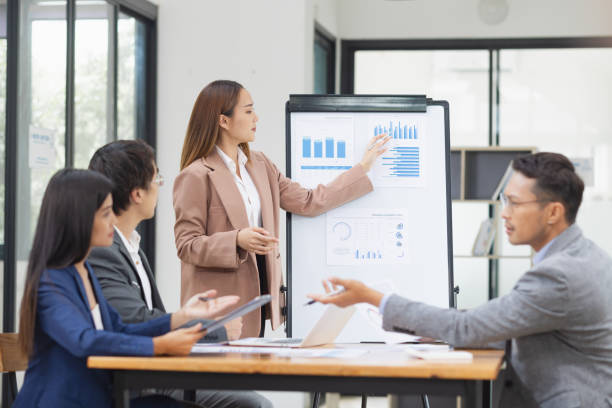 istock Business plans and presentation ideas concept. 2156049667