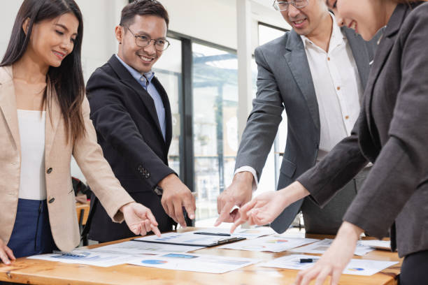 istock Business plans and presentation ideas concept. 2156049772