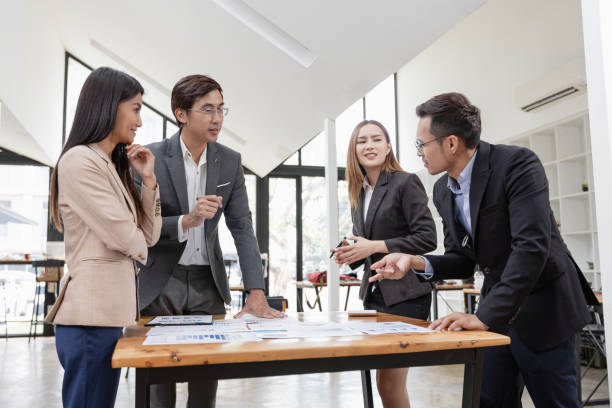 istock Business plans and presentation ideas concept. 2156049777