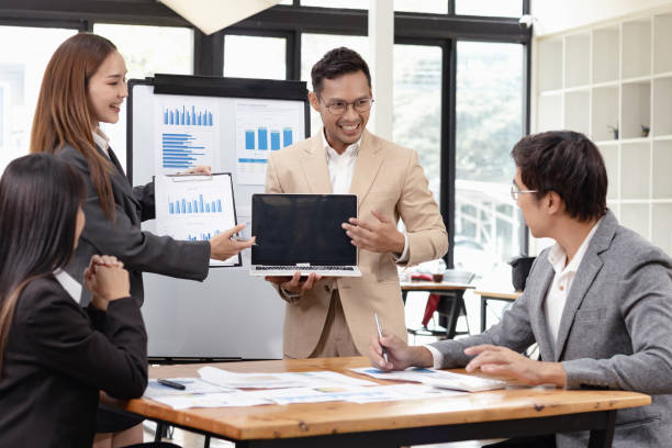 istock Business plans and presentation ideas concept. 2156049843