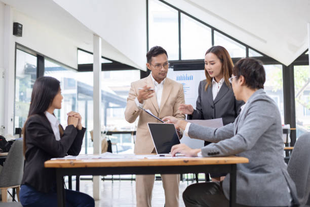 istock Business plans and presentation ideas concept. 2156049851