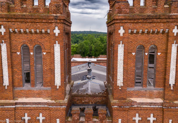 An Old building near Savanna River in Augusta, Georgia