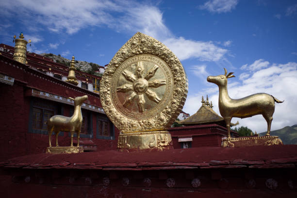 istock Ganden Monastery on a hilltop 2156053995