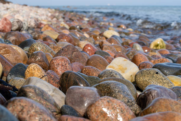 Close up pebbles