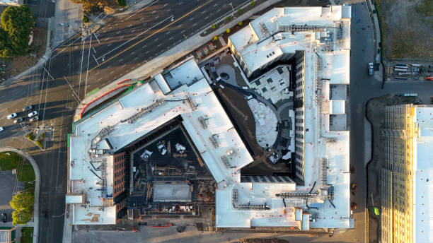 istock View of construction in Silicon Valley, Santa Clara, drone image 2156058092