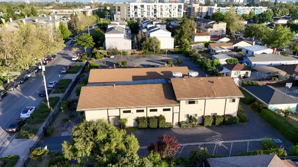 istock Rooftop solar panels Inspections in Silicon Valley 2156058144