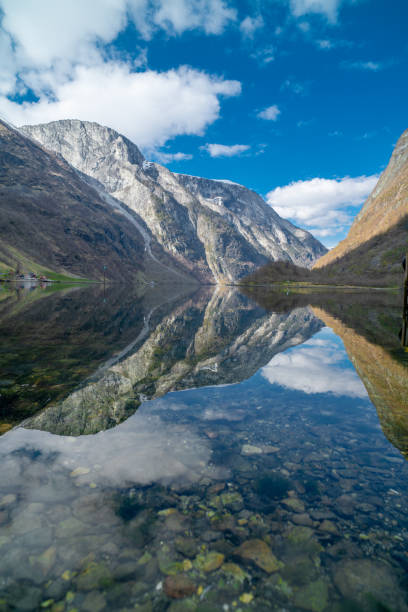 istock Mountain lake with a reflection in the water 2156059213