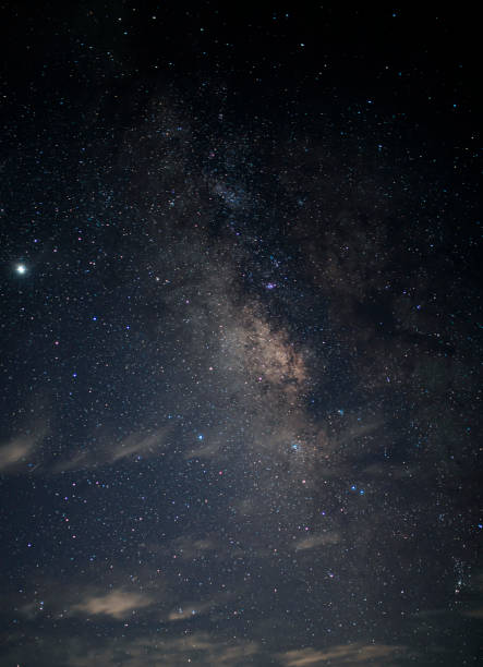istock Milky Way and Starry Sea in the Night Sky 2156065773